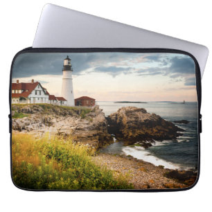 Portland Head Light   Kaap Elizabeth ME Laptop Sleeve