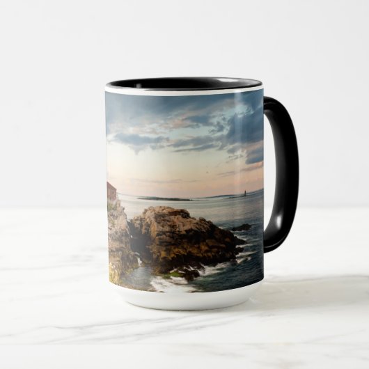 Portland Head Light | Kaap Elizabeth ME Mok (Voorkant rechts)