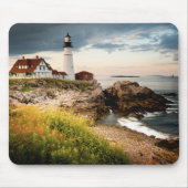 Portland Head Light | Kaap Elizabeth ME Muismat (Voorkant)