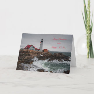 Portland Head Light Kerstkaart Bedankkaart