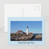 Portland Head Light Lighthouse Carte postale (Devant / Derrière)