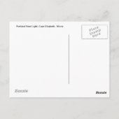 Portland Head Light, Maine, Briefkaart (Achterkant)