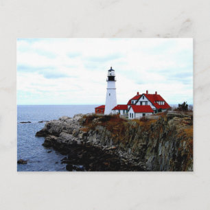 Portland Head Light, Maine, Briefkaart