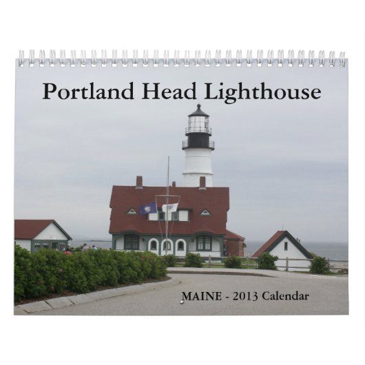 Portland Head Lighthouse Calendar Kalender (Hoes)