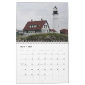Portland Head Lighthouse Calendar Kalender (Mar 2027)