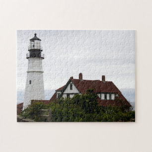 Portland Head Lighthouse Maine Foto Legpuzzel