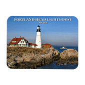 Portland Head Lighthouse, Maine Magneet (Horizontaal)