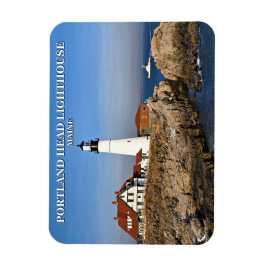 Portland Head Lighthouse, Maine Magneet (Verticaal)