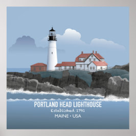 Portland Head Lighthouse Poster