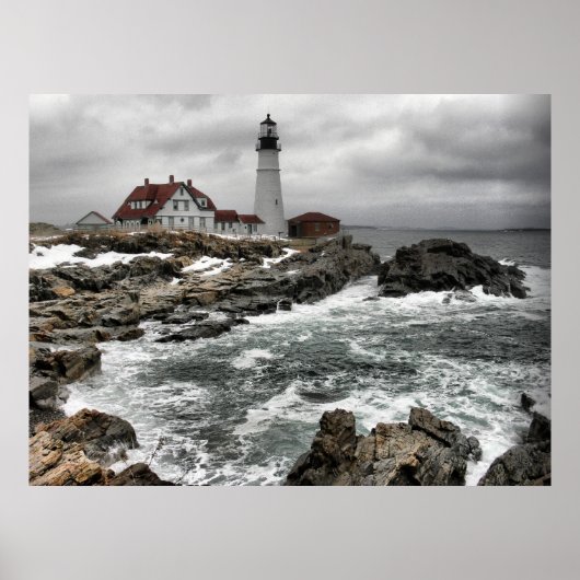 Portland Head Lighthouse - Poster (Devant)