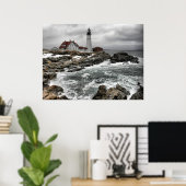 Portland Head Lighthouse - Poster (Bureau à domicile)