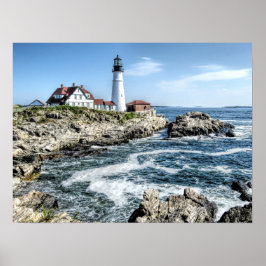 Portland Headlight Cape Elizabeth, ME Poster