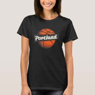 Portland Hometown Basketball Player Sport T-shirt