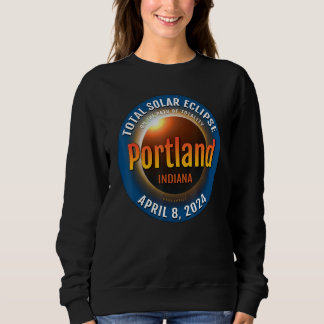 Portland Indiana IN Totale Zonsverduistering 2024 Trui