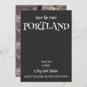 PORTLAND KAART (Voorkant / Achterkant)