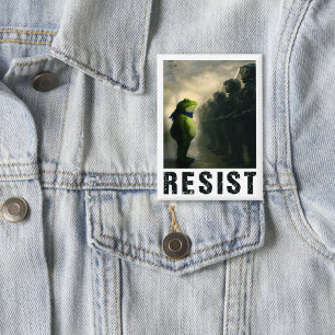Portland Kikker Protest Button