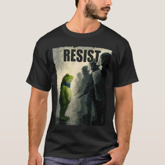 Portland Kikker Protest Grappige Kikker T-shirt vo
