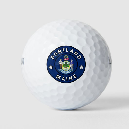 Portland Maine Golfballen (Voorkant)