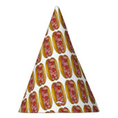 Portland Maine Kreeft Roll Sandwich Vis en zeevruc Feesthoedjes (Rechts)