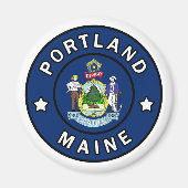 Portland Maine Magneet (Voorkant)