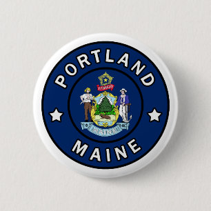 Portland Maine Ronde Button 5,7 Cm