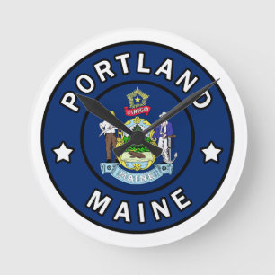 Portland Maine Ronde Klok