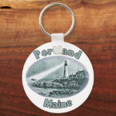 Portland, Maine Sleutelhanger (Voorkant)