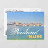 Portland, Maine, VS Briefkaart (Voorkant / Achterkant)