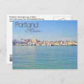 Portland, Maine, VS Briefkaart (Voorkant / Achterkant)