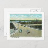 Portland, MaineView of the Longmede Monument Briefkaart (Voorkant / Achterkant)