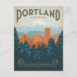 Portland, OF Briefkaart