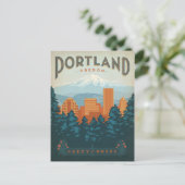Portland, OF Briefkaart (Staand voorkant)