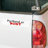 Portland of BUST Bumpersticker (Op Truck)