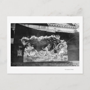 Portland, OF Parade Float Pearls of the Pacific Briefkaart