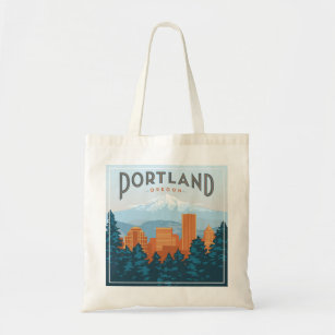 Portland, OF Tote Bag