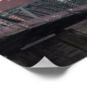 Portland, OR Downtown Poster (Hoek)