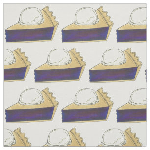 Portland OR Oregon Marionberry Berry Pie Slice Stof