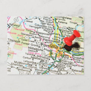 Portland, Oregon Briefkaart