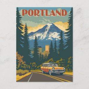 Portland, Oregon Briefkaart
