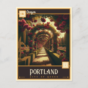 Portland, Oregon    Briefkaart