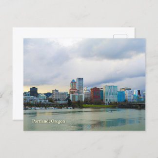 Portland, Oregon Briefkaart Skyline