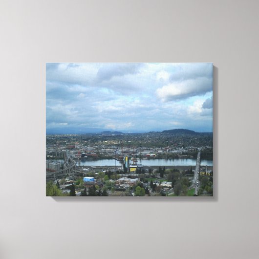 Portland, Oregon Canvas Afdruk (Voorkant)