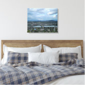 Portland, Oregon Canvas Afdruk (Insitu (Slaapkamer))