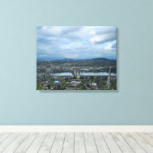 Portland, Oregon Canvas Afdruk (Insitu (Houten vloer))