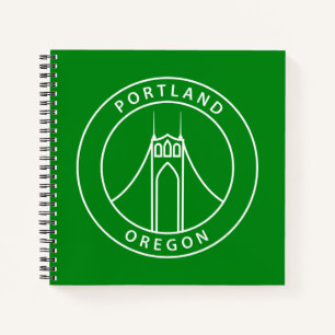Portland Oregon Design Notitieboek