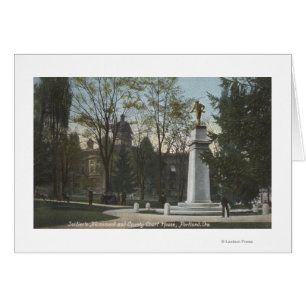Portland, Oregon - Monument aux soldats et Comté