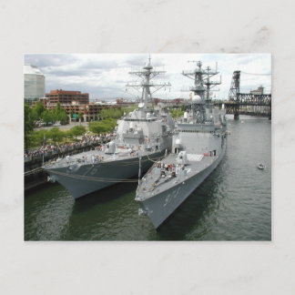 Portland Oregon Navy Ships Briefkaarten