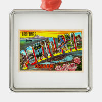 Portland Oregon of  groot Briefkaart