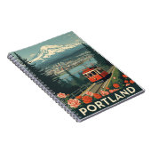 Portland Oregon Reizen Notitieboek (Rechterzijde)