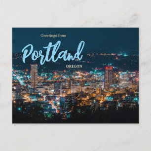 Portland Oregon Schitterende Reis Briefkaart